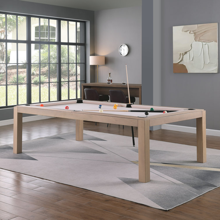 HomeSeason Olivia Slate Pool Table with Dining Top Wayfair